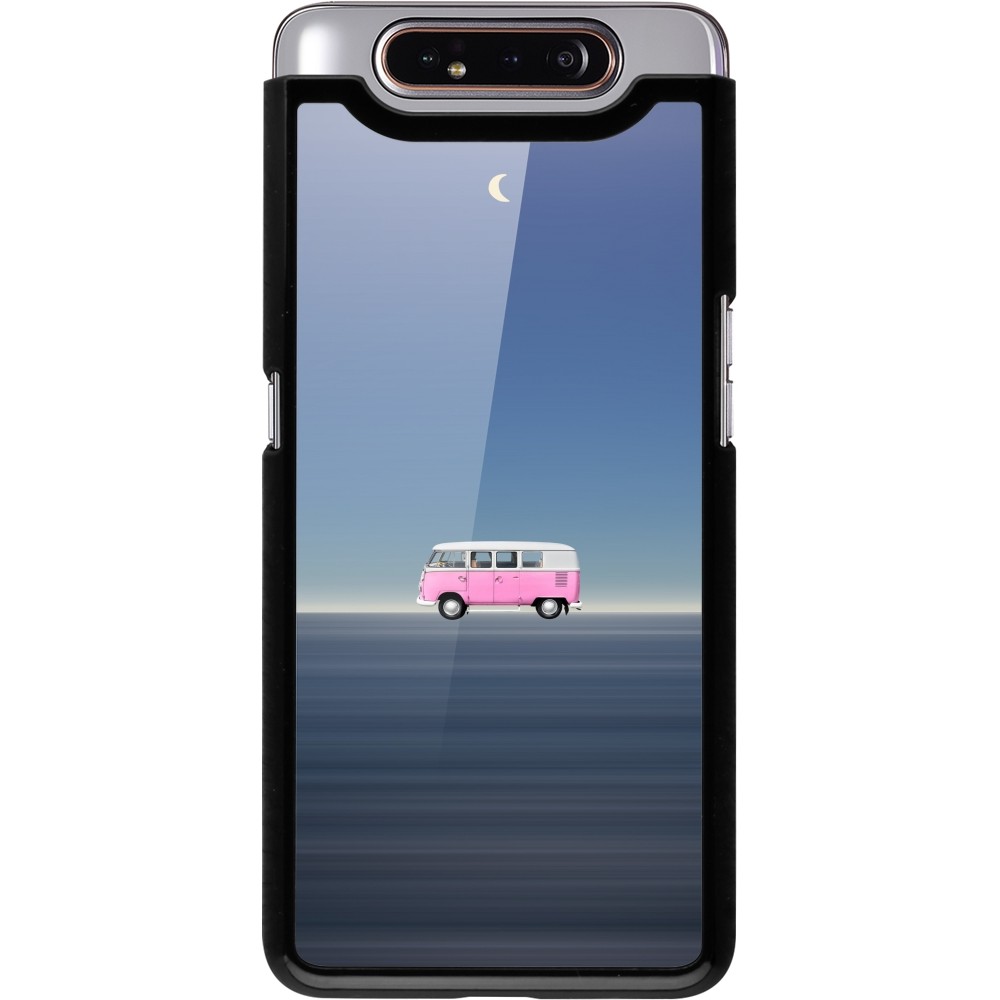 Samsung Galaxy A80 Case Hülle - Spring 23 pink bus