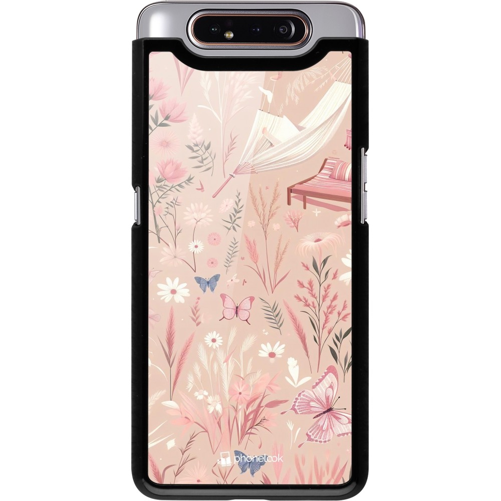 Samsung Galaxy A80 Case Hülle - Sommer Pastellmuster