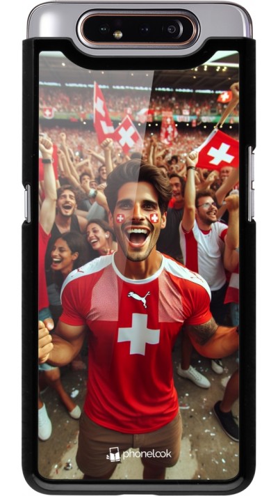 Coque Samsung Galaxy A80 - Supporter Suisse Euro 2024