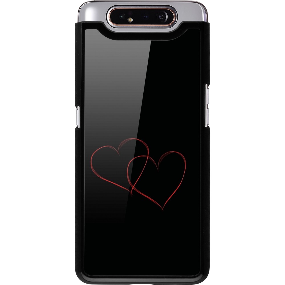 Samsung Galaxy A80 Case Hülle - Valentine 2023 attached heart