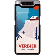 Samsung Galaxy A80 Case Hülle - Verbier Cabane Mont-Fort