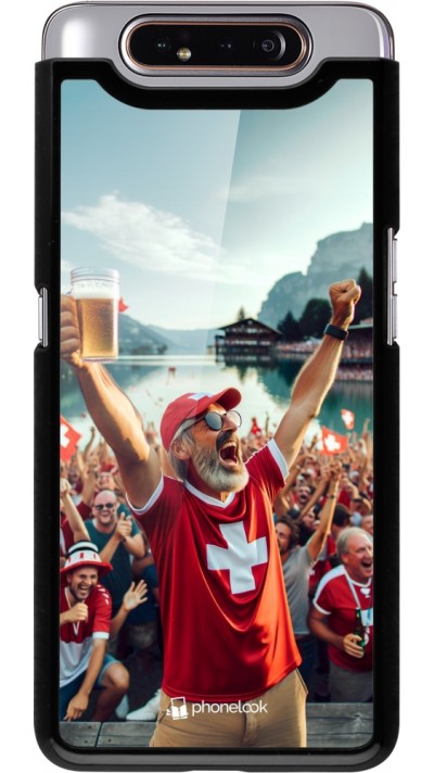 Coque Samsung Galaxy A80 - Victoire suisse fan zone Euro 2024
