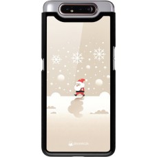 Samsung Galaxy A80 Case Hülle - Weihnachten 2023 Minimalistischer Weihnachtsmann