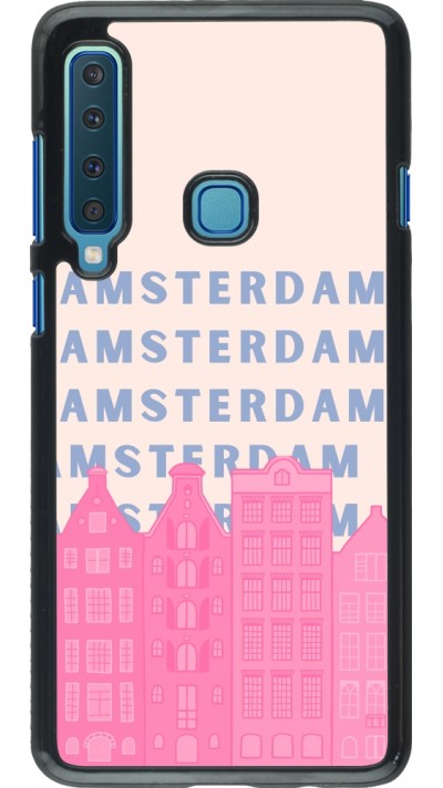 Samsung Galaxy A9 Case Hülle - Amsterdam Pink Print