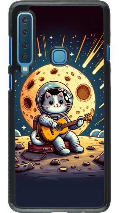 Samsung Galaxy A9 Case Hülle - AstroKatze RockMond