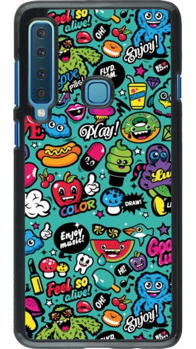 Samsung Galaxy A9 Case Hülle - Cartoons old school