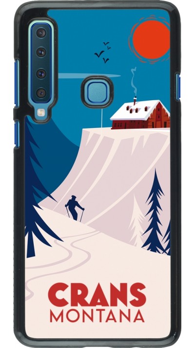 Samsung Galaxy A9 Case Hülle - Crans-Montana Cabane