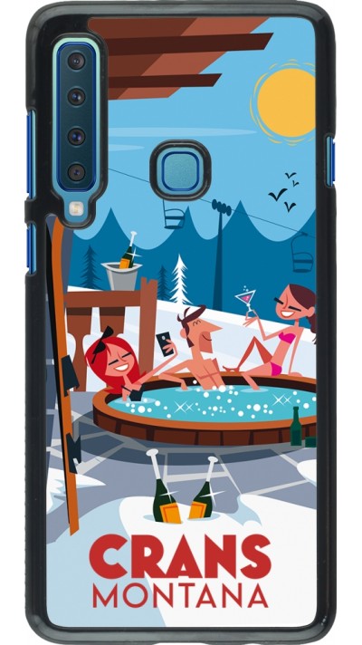 Samsung Galaxy A9 Case Hülle - Crans-Montana Mountain Jacuzzi