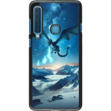 Samsung Galaxy A9 Case Hülle - Drache nächtliche Berg