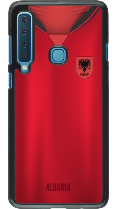 Coque Samsung Galaxy A9 - Maillot de football Albanie personnalisable