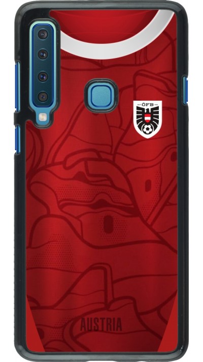 Coque Samsung Galaxy A9 - Maillot de football Autriche personnalisable