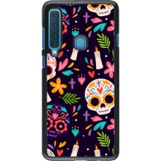 Samsung Galaxy A9 Case Hülle - Halloween 2023 mexican style