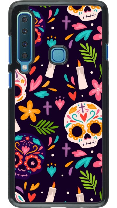 Samsung Galaxy A9 Case Hülle - Halloween 2023 mexican style