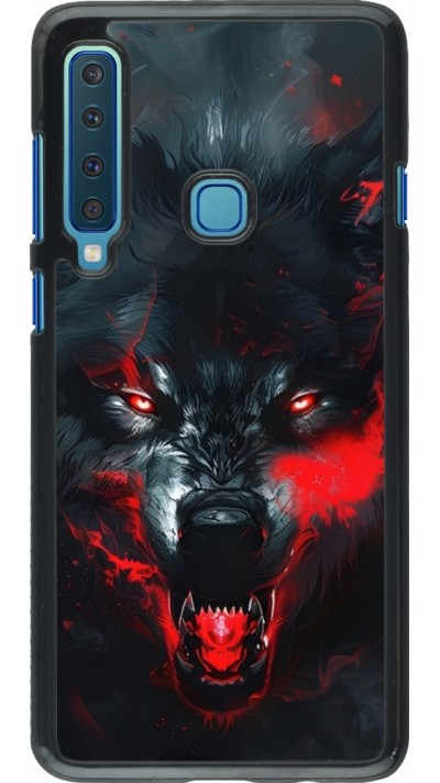 Samsung Galaxy A9 Case Hülle - Halloween 2024 mad werewolf