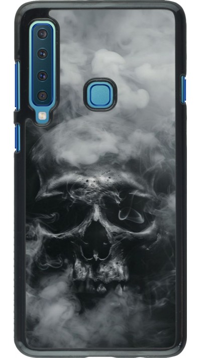 Samsung Galaxy A9 Case Hülle - Halloween 2024 smoky skull