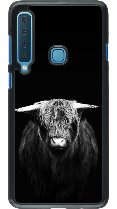 Samsung Galaxy A9 Case Hülle - Highland calf black