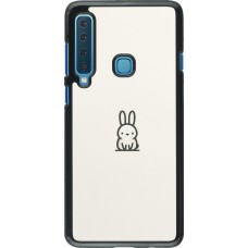 Samsung Galaxy A9 Case Hülle - Minimal Häschen Süße