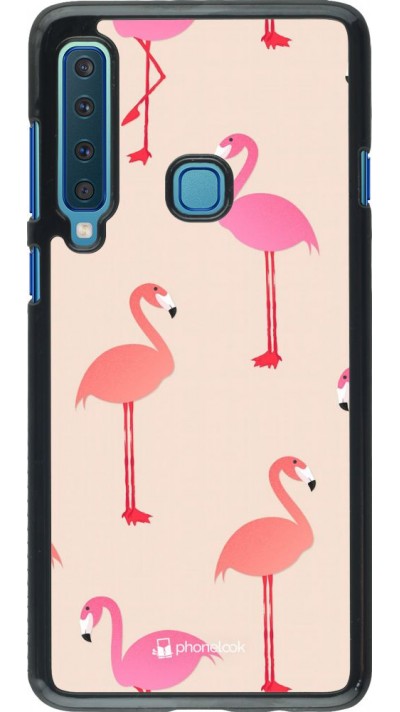 Hülle Samsung Galaxy A9 - Pink Flamingos Pattern