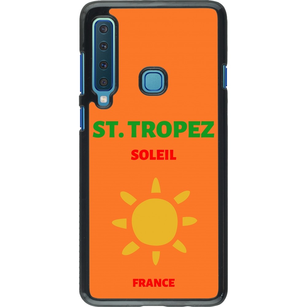 Samsung Galaxy A9 Case Hülle - Pop Summer Destination St-Tropez