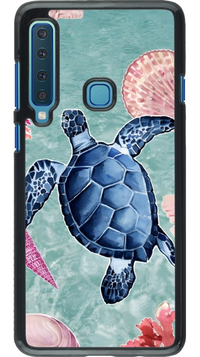 Samsung Galaxy A9 Case Hülle - Preppy Turtle