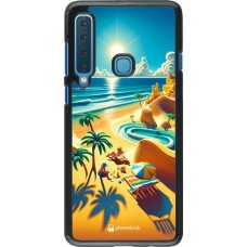 Samsung Galaxy A9 Case Hülle - Sonnenuntergang Brise