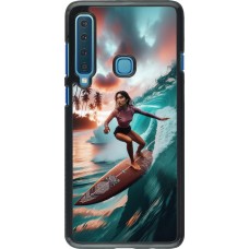 Samsung Galaxy A9 Case Hülle - Surferin aus Bali