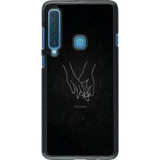 Samsung Galaxy A9 Case Hülle - Valentine 2023 hands forever