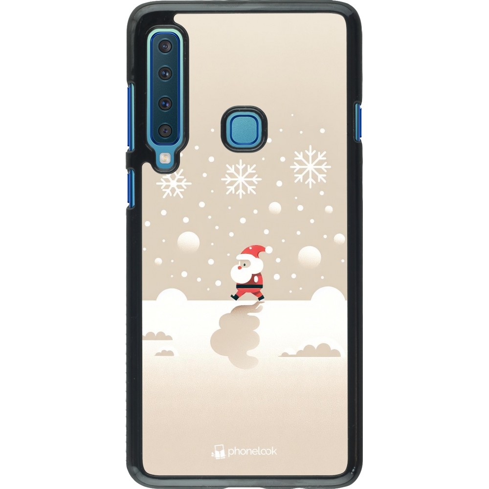 Samsung Galaxy A9 Case Hülle - Weihnachten 2023 Minimalistischer Weihnachtsmann