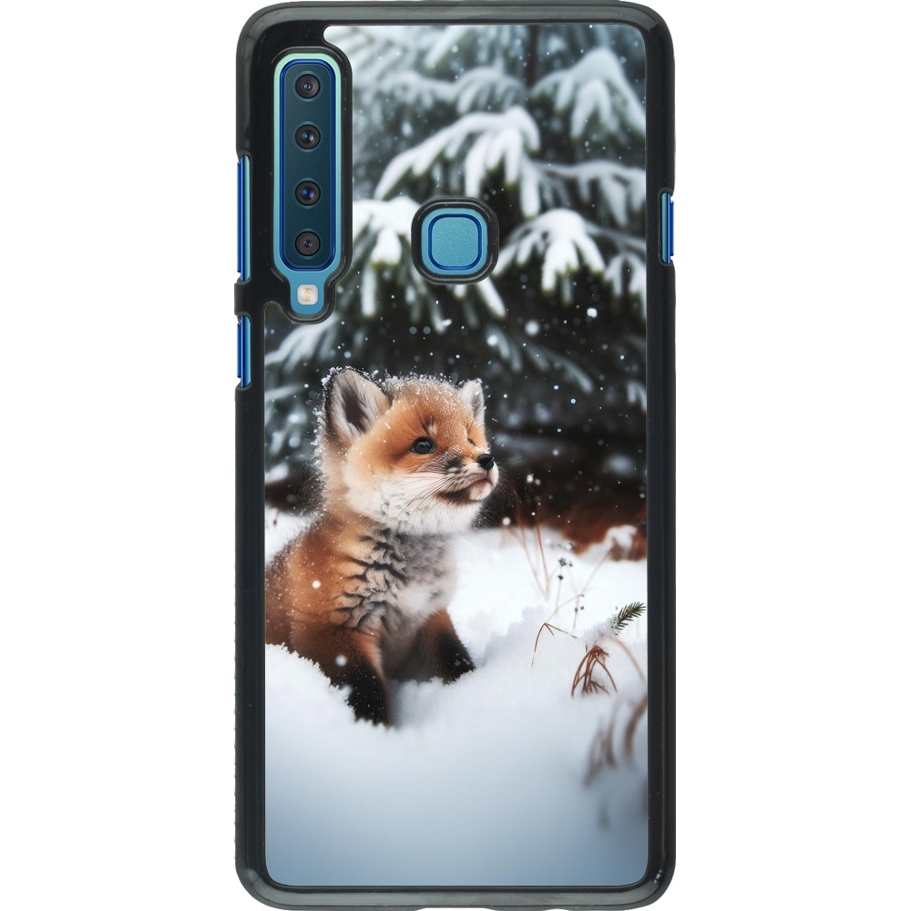 Samsung Galaxy A9 Case Hülle - Weihnachten 2023 Fuechslein Tanne