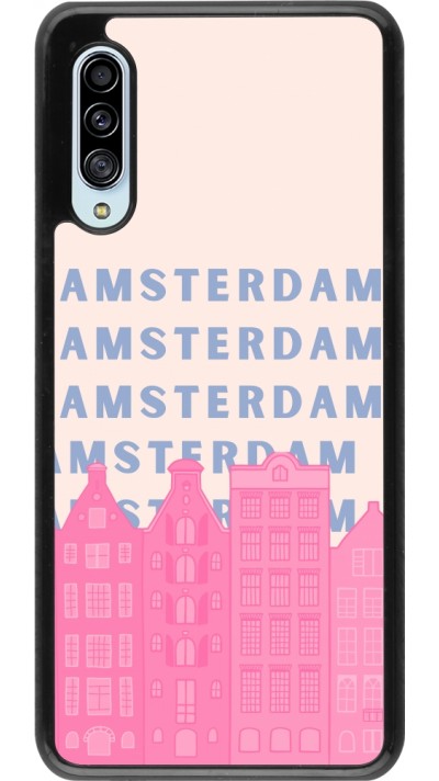 Samsung Galaxy A90 5G Case Hülle - Amsterdam Pink Print