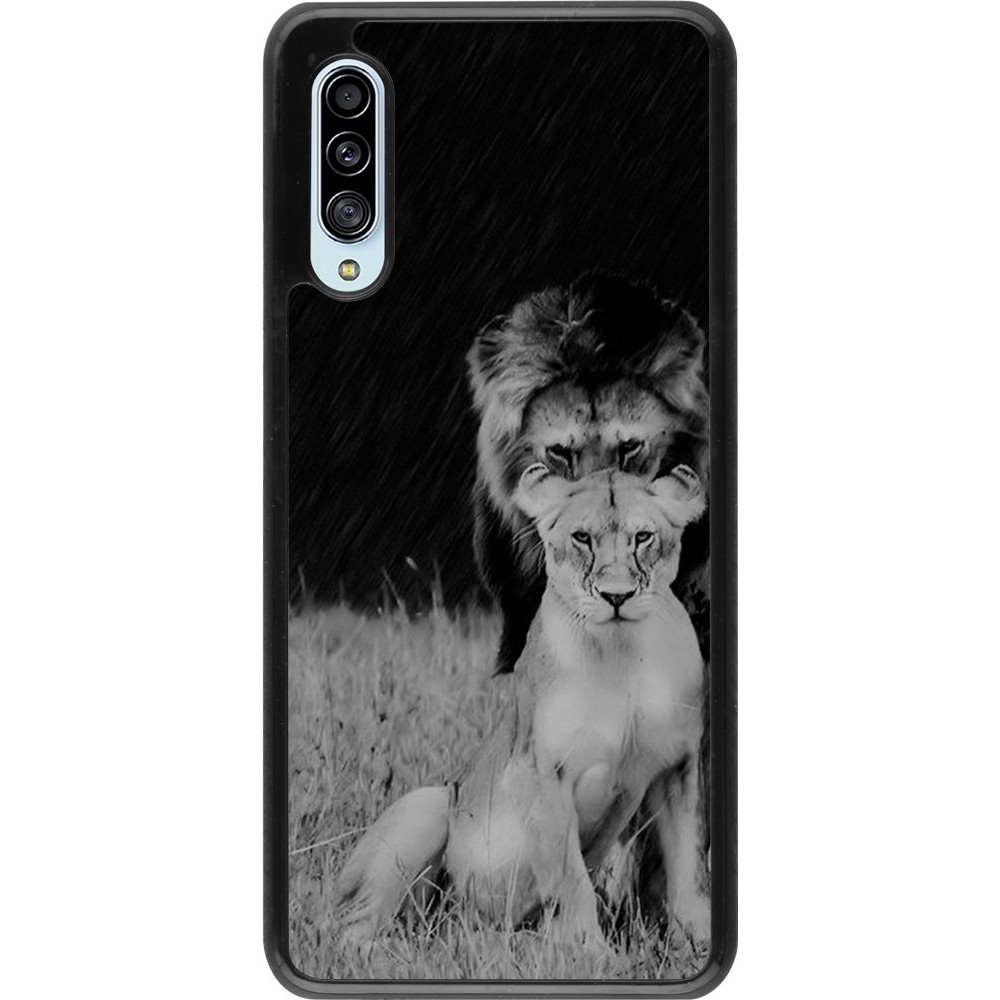 Hülle Samsung Galaxy A90 5G - Angry lions