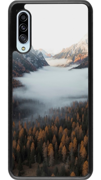 Samsung Galaxy A90 5G Case Hülle - Autumn 22 forest lanscape