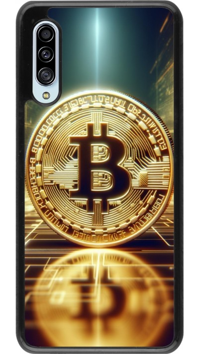 Samsung Galaxy A90 5G Case Hülle - Bitcoin Stehen