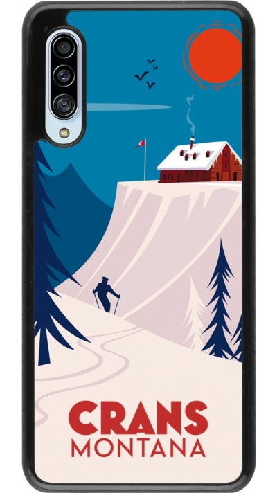 Samsung Galaxy A90 5G Case Hülle - Crans-Montana Cabane