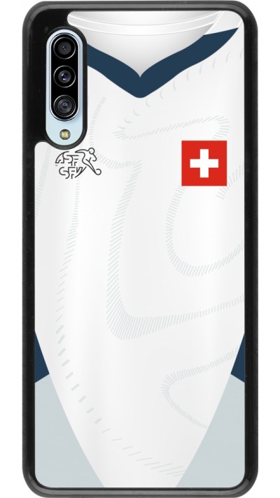 Coque Samsung Galaxy A90 5G - Maillot de football Suisse Extérieur personnalisable