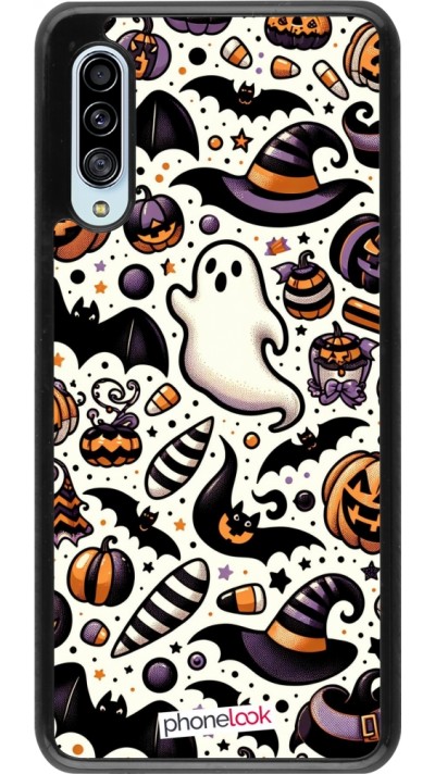 Samsung Galaxy A90 5G Case Hülle - Halloween 2024 Niedliches Muster