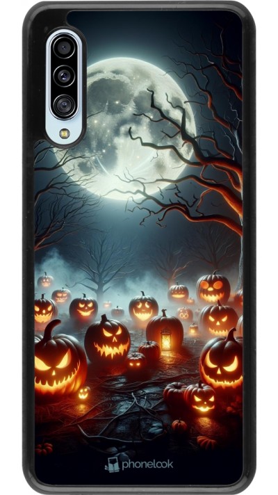 Samsung Galaxy A90 5G Case Hülle - Halloween 2024 Viele Kuerbisse