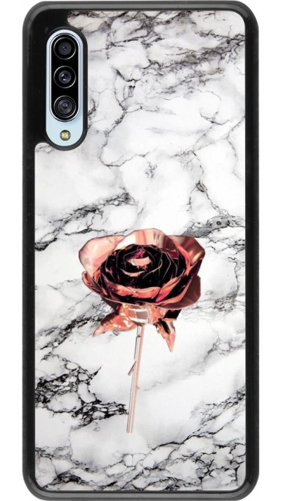 Hülle Samsung Galaxy A90 5G - Marble Rose Gold