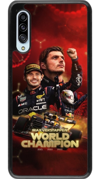 Samsung Galaxy A90 5G Case Hülle - Max Verstappen Champion 2023