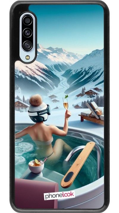 Samsung Galaxy A90 5G Case Hülle - Berg Glamour Whirlpool