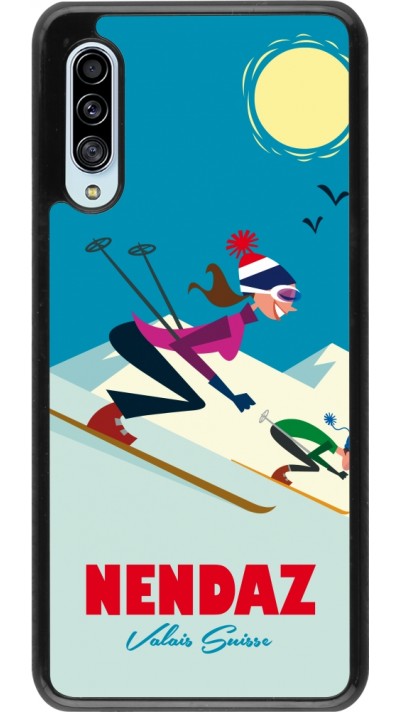 Coque Samsung Galaxy A90 5G - Nendaz Ski Downhill