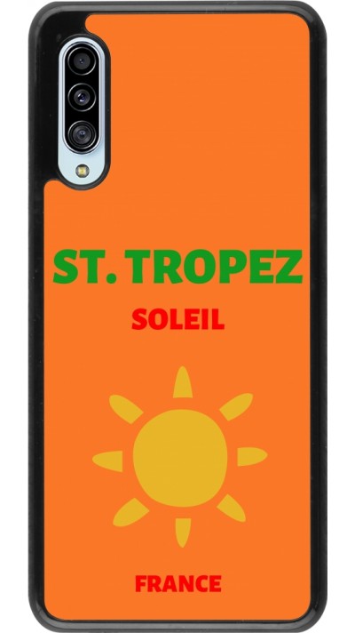 Samsung Galaxy A90 5G Case Hülle - Pop Summer Destination St-Tropez