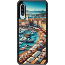 Samsung Galaxy A90 5G Case Hülle - Saint-Tropez Strand