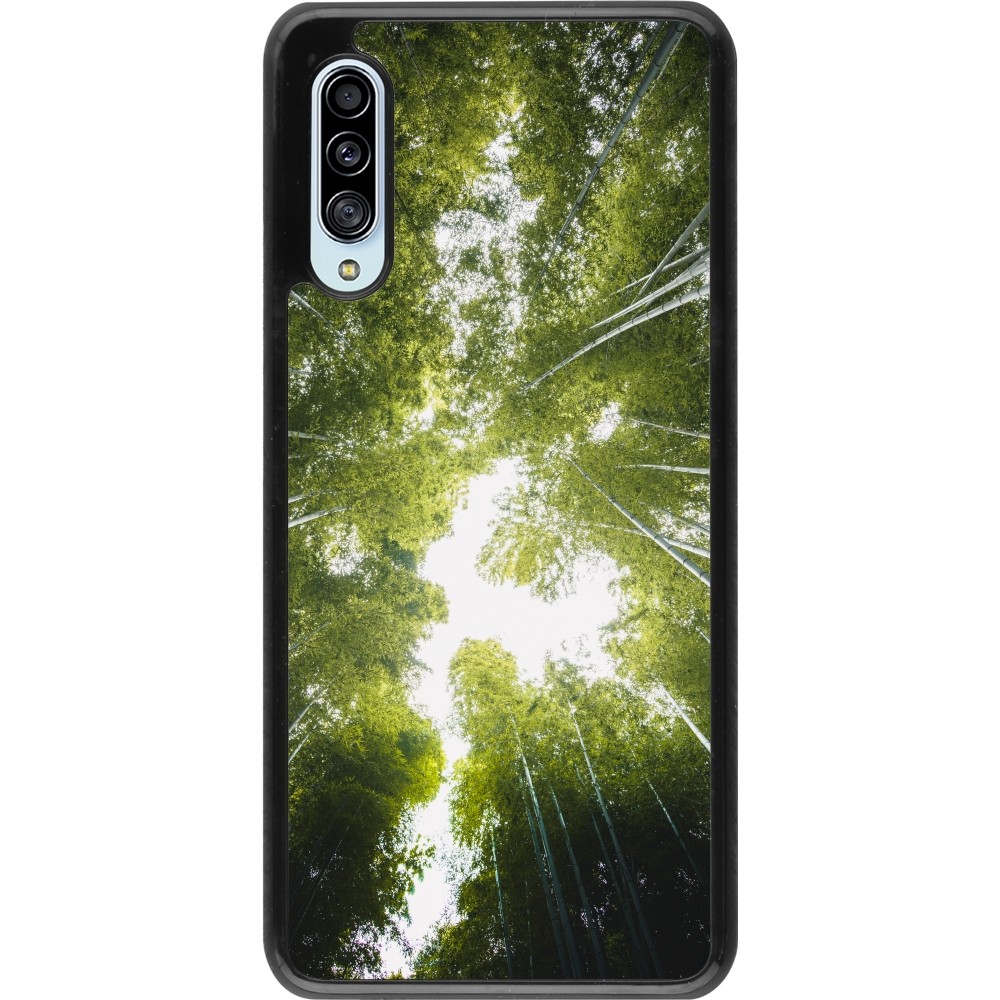 Samsung Galaxy A90 5G Case Hülle - Spring 23 forest blue sky