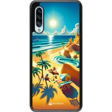 Samsung Galaxy A90 5G Case Hülle - Sonnenuntergang Brise