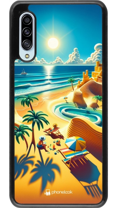 Samsung Galaxy A90 5G Case Hülle - Sonnenuntergang Brise