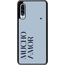 Samsung Galaxy A90 5G Case Hülle - Valentine 2024 mucho amor azul