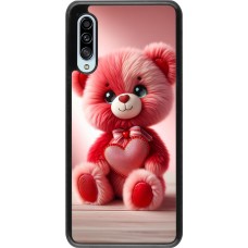 Samsung Galaxy A90 5G Case Hülle - Valentin 2024 Rosaroter Teddybär