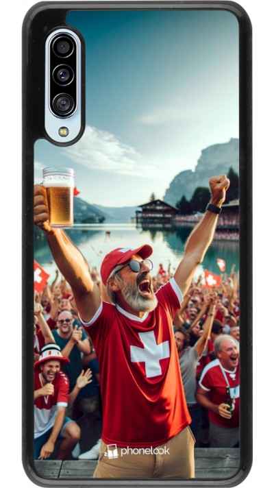 Coque Samsung Galaxy A90 5G - Victoire suisse fan zone Euro 2024