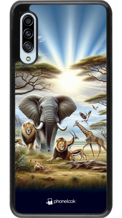 Samsung Galaxy A90 5G Case Hülle - Afrikanisches Wildleben